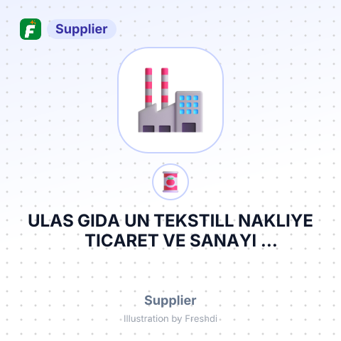 ULAS GIDA UN TEKSTILL NAKLIYE TICARET VE SANAYI A,SINSTANBUL CAD BUYUKKARISTIRANLULEBURGAZ – summary card, no photo uploaded yet