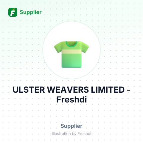 ULSTER WEAVERS LIMITED – summary card, no photo uploaded yet