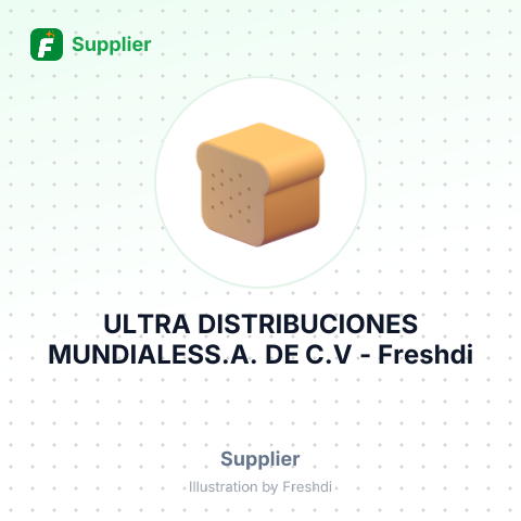 ULTRA DISTRIBUCIONES MUNDIALESS.A. DE C.V – summary card, no photo uploaded yet