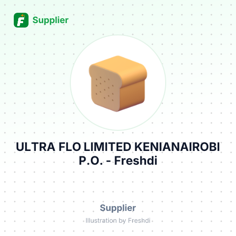 ULTRA FLO LIMITED KENIANAIROBI P.O. – summary card, no photo uploaded yet