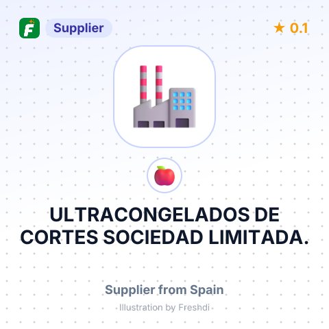 ULTRACONGELADOS DE CORTES SOCIEDAD LIMITADA. – summary card, no photo uploaded yet