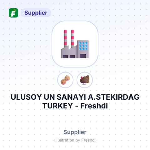 ULUSOY UN SANAYI A.STEKIRDAG TURKEY – summary card, no photo uploaded yet