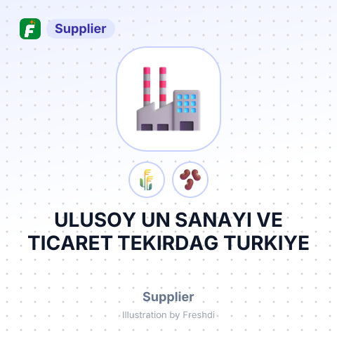 ULUSOY UN SANAYI VE TICARET TEKIRDAG TURKIYE – summary card, no photo uploaded yet
