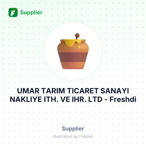 UMAR TARIM TICARET SANAYI NAKLIYE ITH. VE IHR. LTD – summary card, no photo uploaded yet