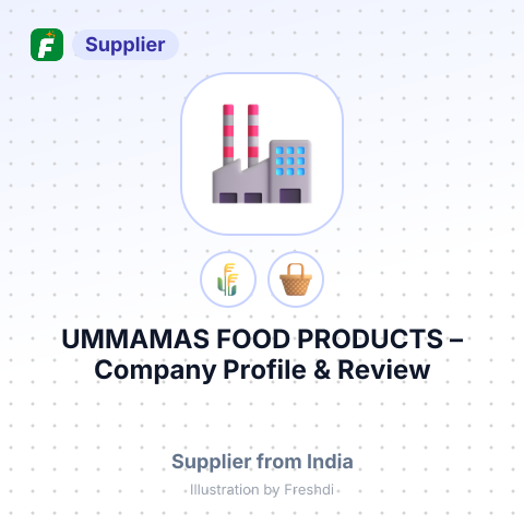 UMMAMAS FOOD PRODUCTS – summary card, no photo uploaded yet