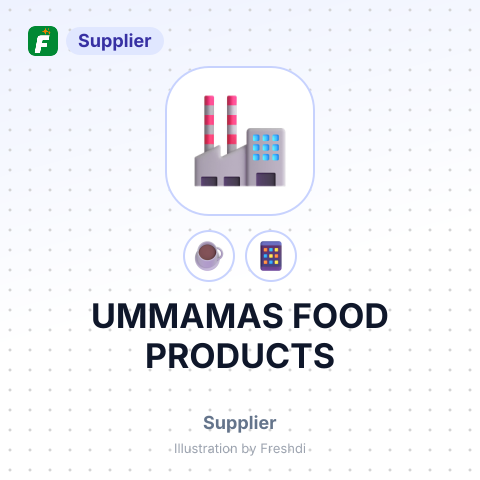 UMMAMAS FOOD PRODUCTS – summary card, no photo uploaded yet