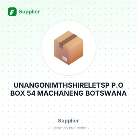 UNANGONIMTHSHIRELETSP P.O BOX 54 MACHANENG BOTSWANA – summary card, no photo uploaded yet