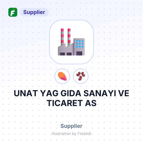 UNAT YAG GIDA SANAYI VE TICARET AS – summary card, no photo uploaded yet