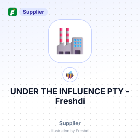 UNDER THE INFLUENCE PTY – summary card, no photo uploaded yet