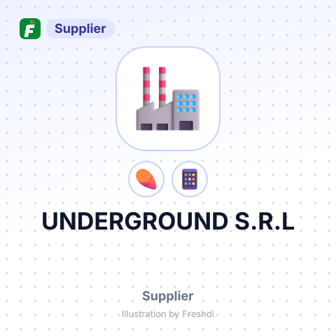UNDERGROUND S.R.L – summary card, no photo uploaded yet