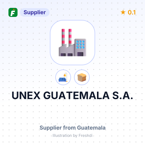 UNEX GUATEMALA S.A. – summary card, no photo uploaded yet