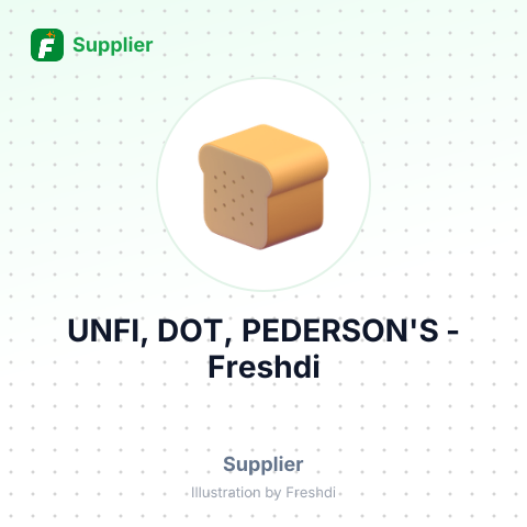 UNFI, DOT, PEDERSON'S – summary card, no photo uploaded yet