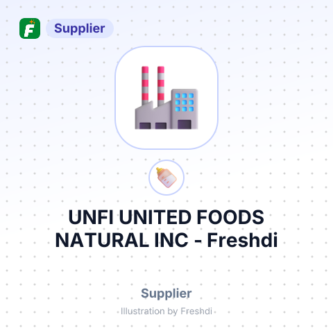 UNFI UNITED FOODS NATURAL INC – summary card, no photo uploaded yet