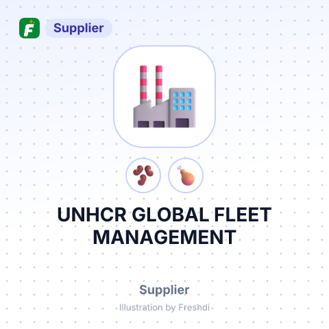 UNHCR GLOBAL FLEET MANAGEMENT – summary card, no photo uploaded yet