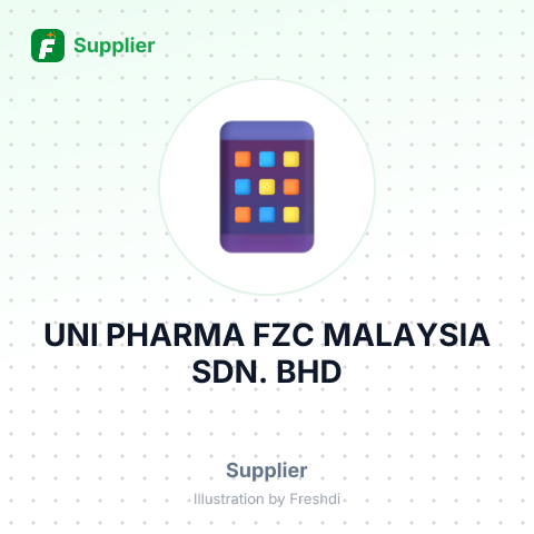 UNI PHARMA FZC MALAYSIA SDN. BHD – summary card, no photo uploaded yet