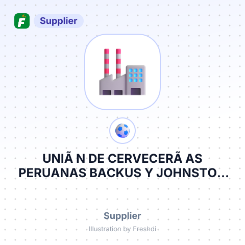 UNIÃ N DE CERVECERÃ AS PERUANAS BACKUS Y JOHNSTON SOCIEDAD ANÃ NIMA ABIERTA – summary card, no photo uploaded yet