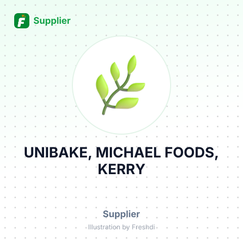 UNIBAKE, MICHAEL FOODS, KERRY – summary card, no photo uploaded yet