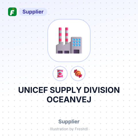 UNICEF SUPPLY DIVISION OCEANVEJ – summary card, no photo uploaded yet