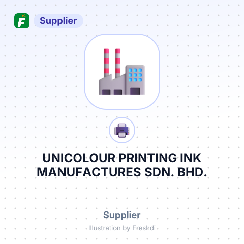 UNICOLOUR PRINTING INK MANUFACTURES SDN. BHD. – summary card, no photo uploaded yet