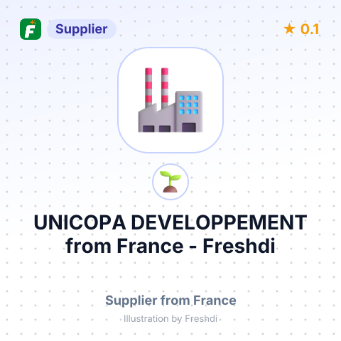 UNICOPA DEVELOPPEMENT – summary card, no photo uploaded yet