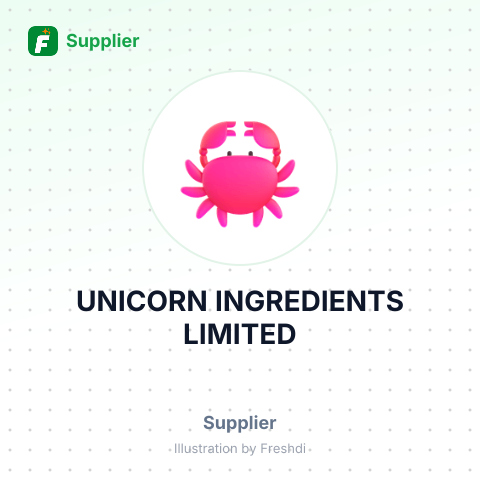 UNICORN INGREDIENTS LIMITED – summary card, no photo uploaded yet