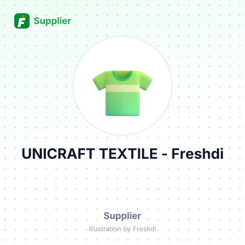 UNICRAFT TEXTILE – summary card, no photo uploaded yet