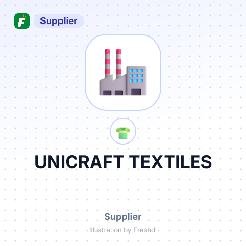UNICRAFT TEXTILES – summary card, no photo uploaded yet