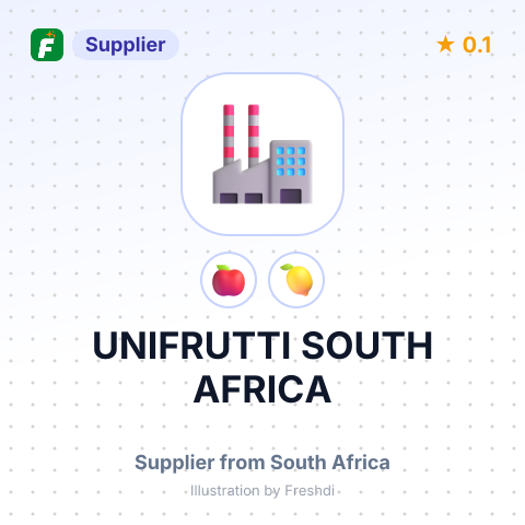 UNIFRUTTI SOUTH AFRICA – summary card, no photo uploaded yet