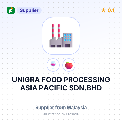 UNIGRA FOOD PROCESSING ASIA PACIFIC SDN.BHD – summary card, no photo uploaded yet