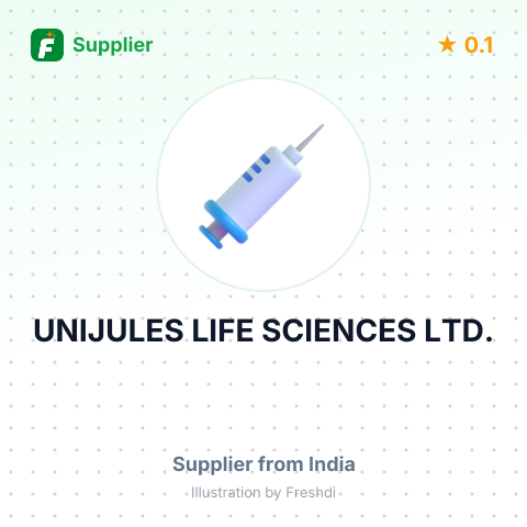 UNIJULES LIFE SCIENCES LTD. – summary card, no photo uploaded yet