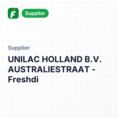UNILAC HOLLAND B.V. AUSTRALIESTRAAT – summary card, no photo uploaded yet