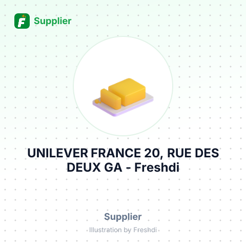 UNILEVER FRANCE 20, RUE DES DEUX GA – summary card, no photo uploaded yet