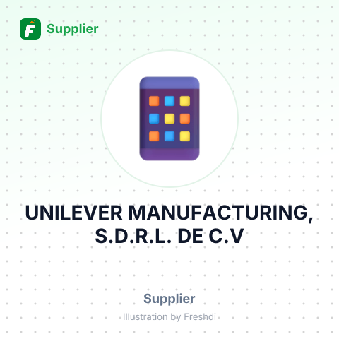 UNILEVER MANUFACTURING, S.D.R.L. DE C.V – summary card, no photo uploaded yet