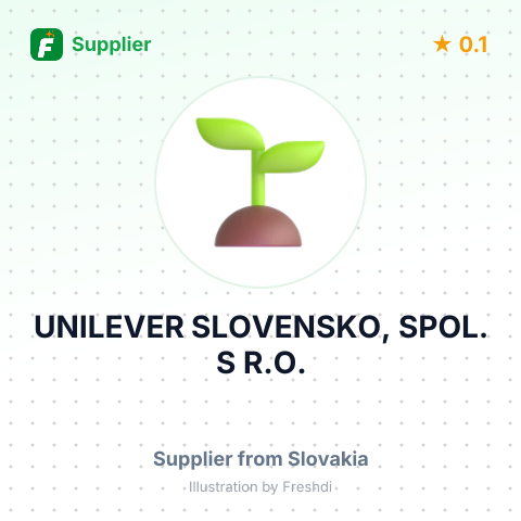 UNILEVER SLOVENSKO, SPOL. S R.O. – summary card, no photo uploaded yet