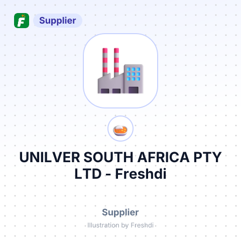 UNILVER SOUTH AFRICA PTY LTD – summary card, no photo uploaded yet