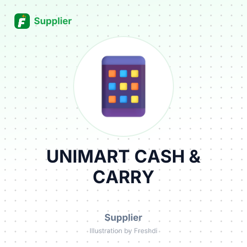 UNIMART CASH & CARRY – summary card, no photo uploaded yet