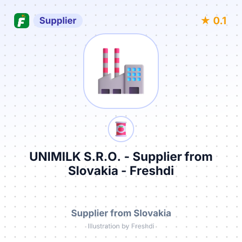 UNIMILK S.R.O. – summary card, no photo uploaded yet