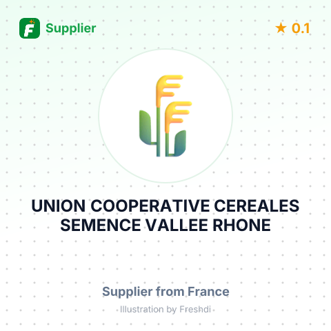 UNION COOPERATIVE CEREALES SEMENCE VALLEE RHONE – summary card, no photo uploaded yet