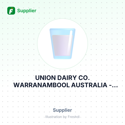 UNION DAIRY CO. WARRANAMBOOL AUSTRALIA – summary card, no photo uploaded yet