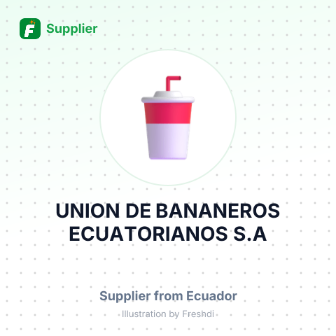 UNION DE BANANEROS ECUATORIANOS S.A – summary card, no photo uploaded yet