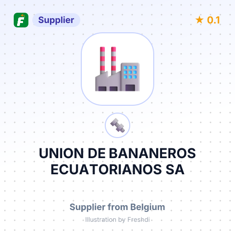 UNION DE BANANEROS ECUATORIANOS SA – summary card, no photo uploaded yet