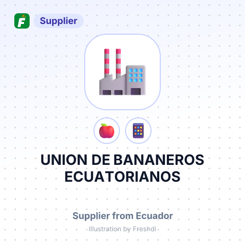 UNION DE BANANEROS ECUATORIANOS – summary card, no photo uploaded yet