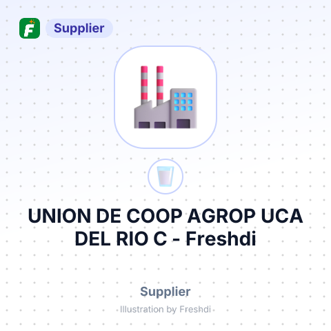 UNION DE COOP AGROP UCA DEL RIO C – summary card, no photo uploaded yet