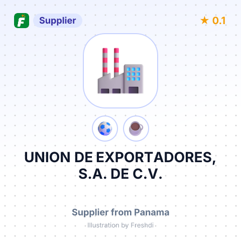 UNION DE EXPORTADORES, S.A. DE C.V. – summary card, no photo uploaded yet
