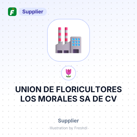 UNION DE FLORICULTORES LOS MORALES SA DE CV – summary card, no photo uploaded yet