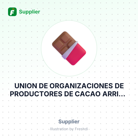 UNION DE ORGANIZACIONES DE PRODUCTORES DE CACAO ARRIBA ESMERALDAS UOPROCAE – summary card, no photo uploaded yet
