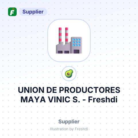 UNION DE PRODUCTORES MAYA VINIC S. – summary card, no photo uploaded yet