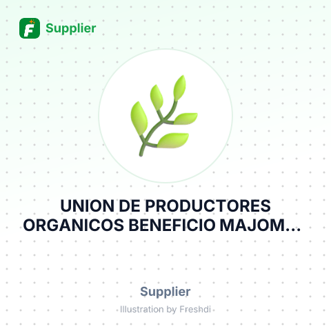 UNION DE PRODUCTORES ORGANICOS BENEFICIO MAJOMUT S. DE P.R. DE R.L. – summary card, no photo uploaded yet