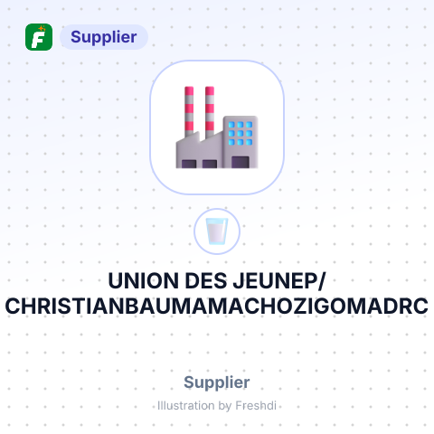 UNION DES JEUNEP/CHRISTIANBAUMAMACHOZIGOMADRC – summary card, no photo uploaded yet