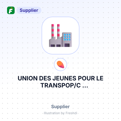 UNION DES JEUNES POUR LE TRANSPOP/C CHRISTIANBUTEMBORD CONGO – summary card, no photo uploaded yet